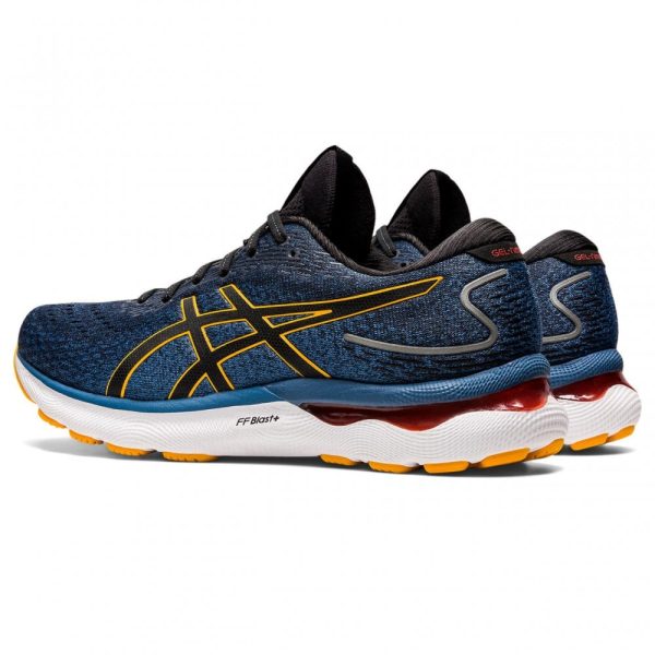 Mens Gel Nimbus 24 Navy Running Shoes
