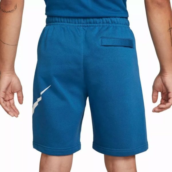 Mens Sportswear Club Graphic Shorts Blue
