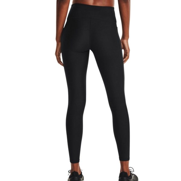 Womens HeatGear Armour No-Slip Waistband Leggings Black