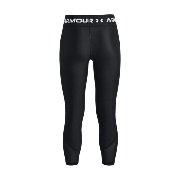 Girls HeatGear Ankle Crop Black