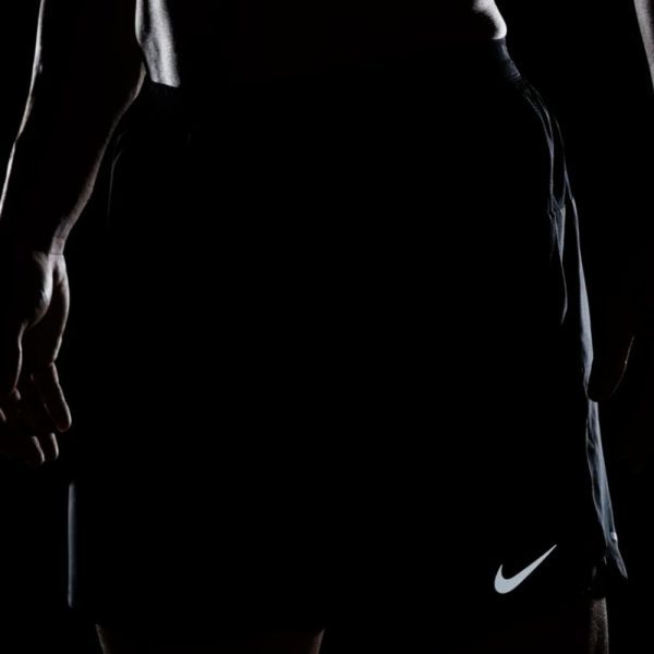 Mens 7″ Dri-FIT Stride Brief-Lined Running Shorts Black