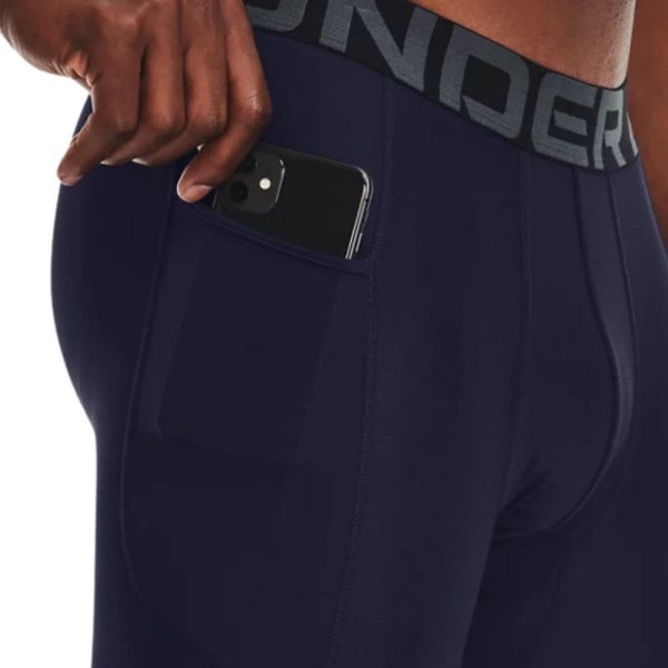 Mens HeatGear Leggings Navy