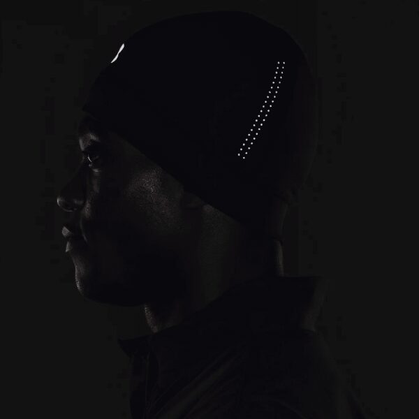 Storm Launch Running Beanie Hat Black