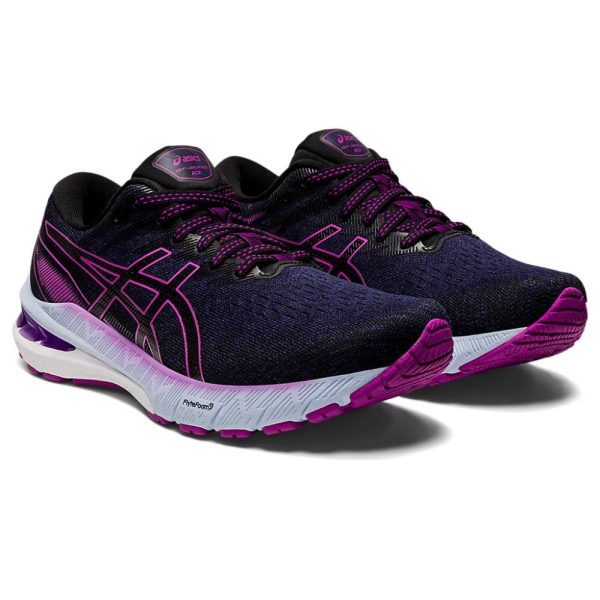 Womens GT-2000 10 Black/Purple Running Shoe