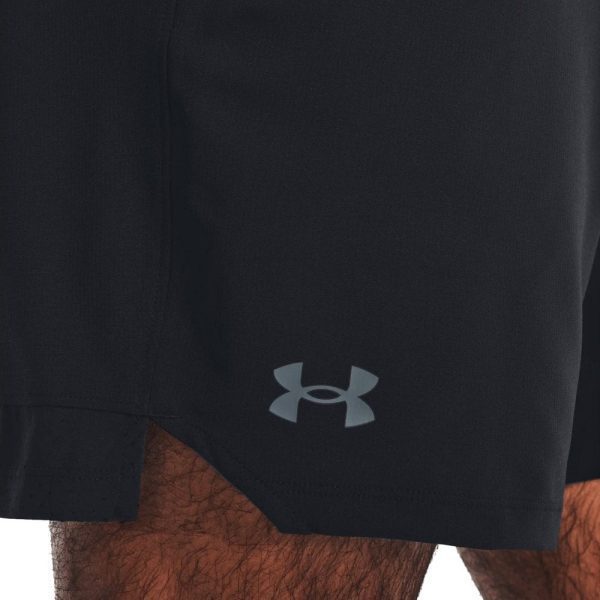 Mens UA Vanish Woven 6″ Shorts Black