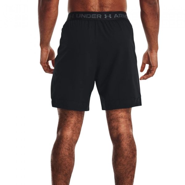 Mens UA Vanish Woven 6″ Shorts Black