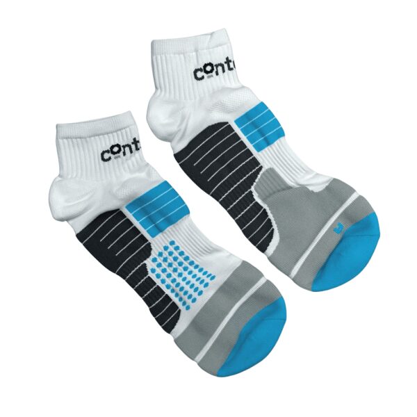 Mens Podium Sock White/Blue