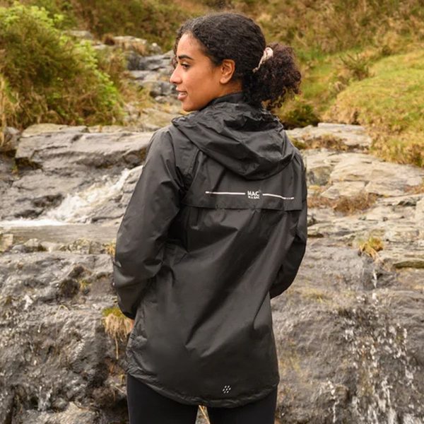 Origin Packable Waterproof Jacket Black