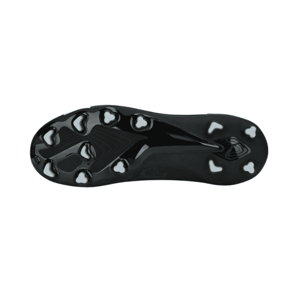 Kids Match Laceless FG Football Boots Black