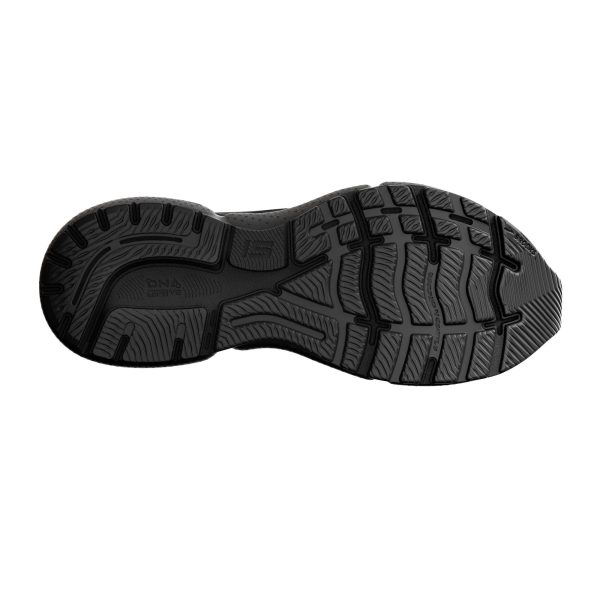 Womens Ghost 15 Running Shoes Black (Wide Fit D)