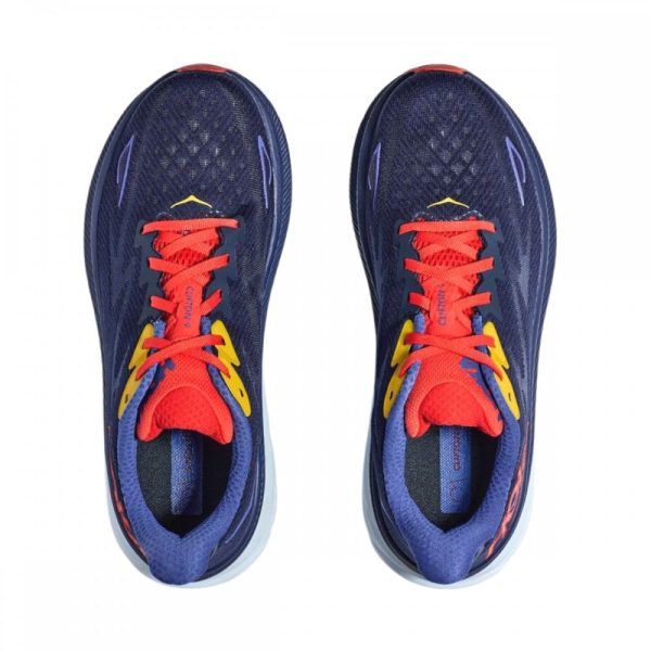 Mens Clifton 9 Running Shoe Navy
