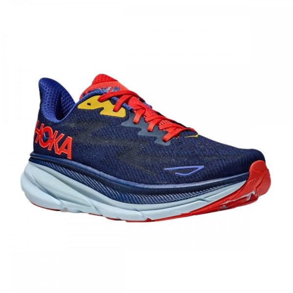 Mens Clifton 9 Running Shoe Navy
