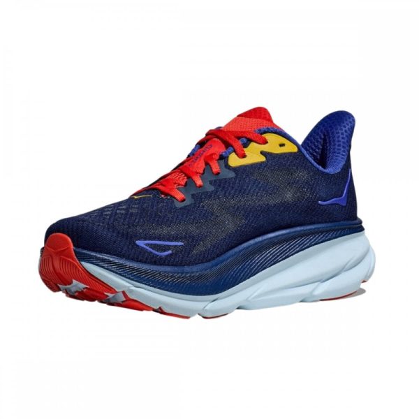 Mens Clifton 9 Running Shoe Navy