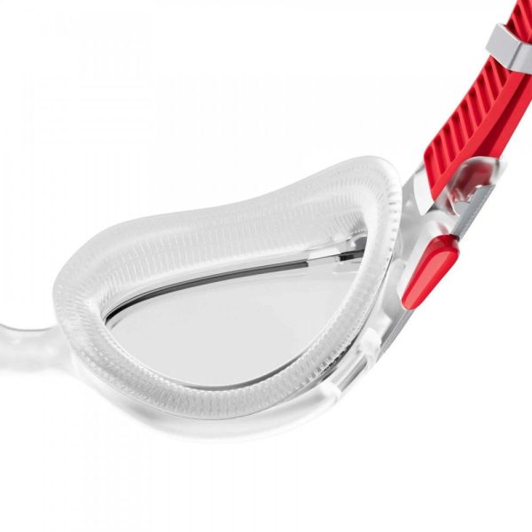 Adults Biofuse 2.0 Goggles Clear/Red