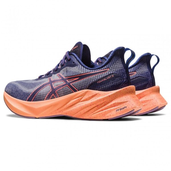 Womens Novablast 3 LE Blue/Orange Running Shoe