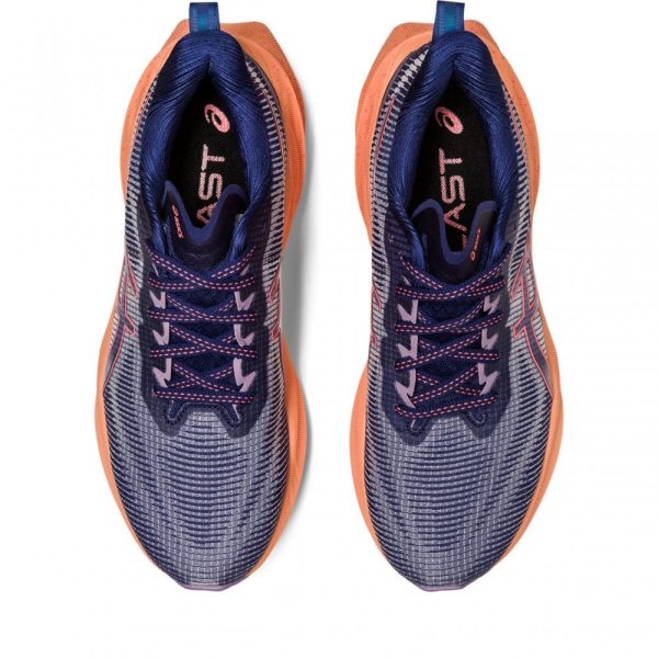 Womens Novablast 3 LE Blue/Orange Running Shoe