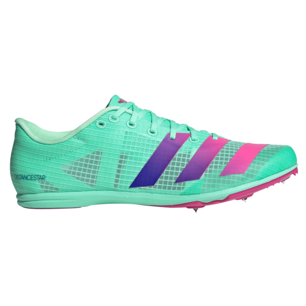 Adizero DistanceStar Running Spikes Green