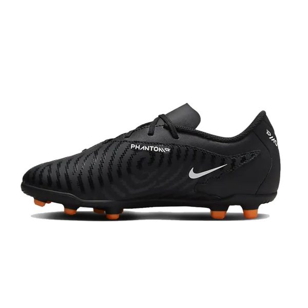 Kids Phantom GX Club MG Football Boots Black