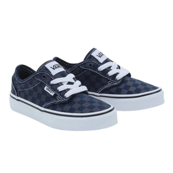 Boys Atwood Check Navy