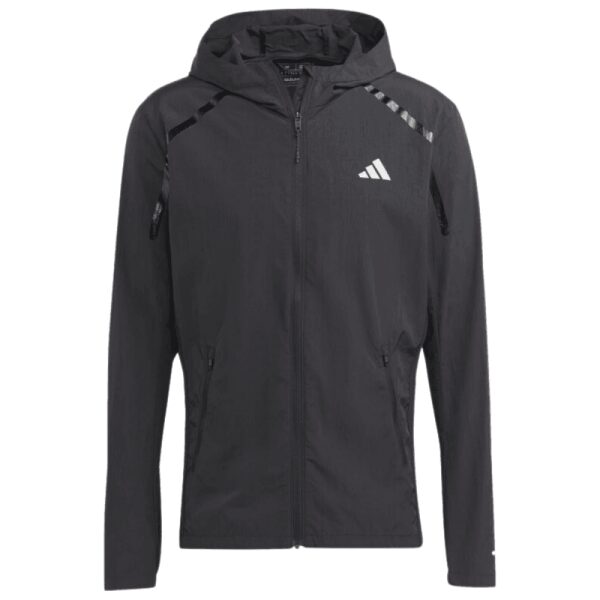 Mens Marathon Warm Up Jacket Black