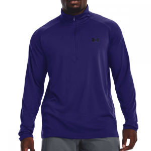 Mens UA 2.0 Long Sleeve 1/2 Zip Navy