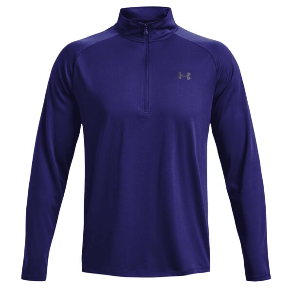 Mens UA 2.0 Long Sleeve 1/2 Zip Navy
