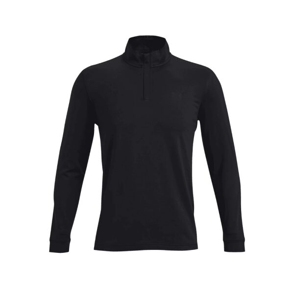 Mens UA Playoff 1/4 Zip Black