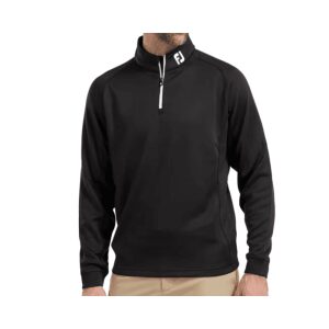 Mens Performance Chill Out 1/4 Zip Pullover Black