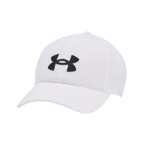 Mens UA Blitzing Adjustable Cap White