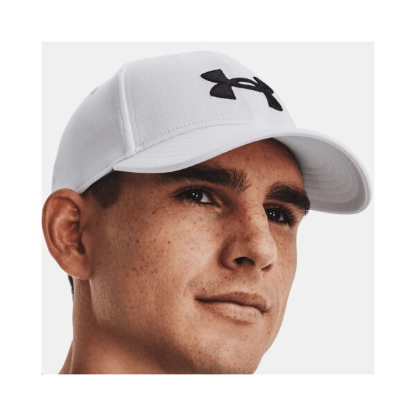 Mens UA Blitzing Adjustable Cap White