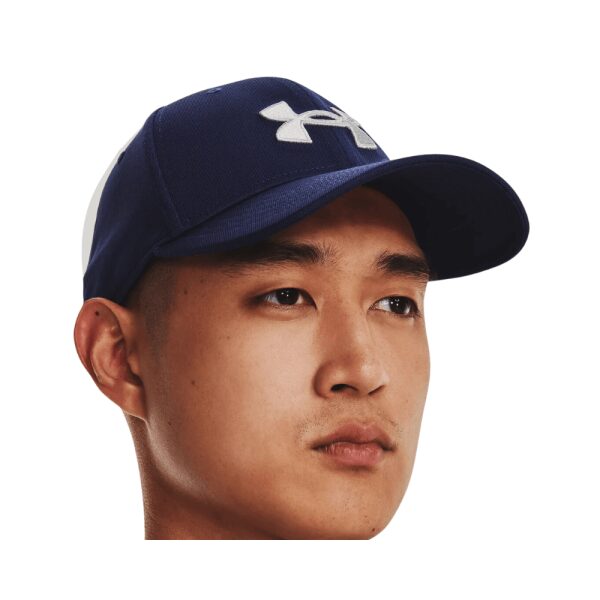 Mens UA Blitzing Adjustable Cap Navy