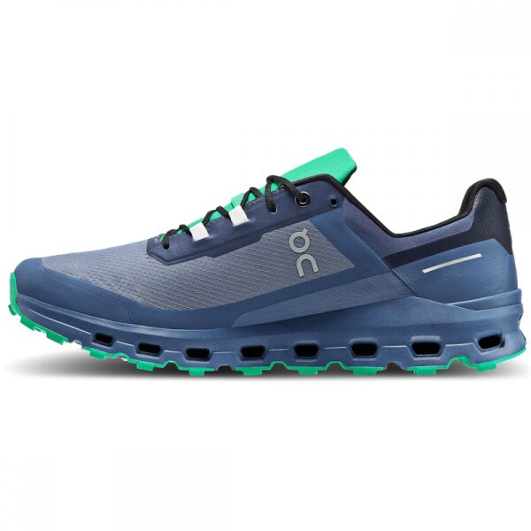 Mens Cloudvista Waterproof Trail Running Shoe Blue