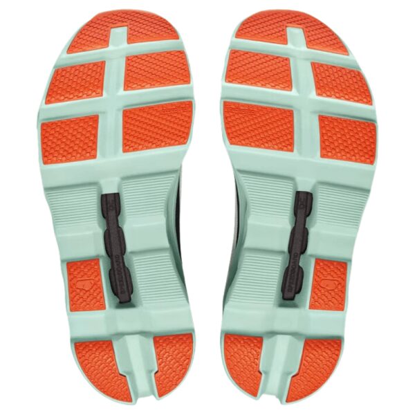 Womens Cloudmonster Running Shoe White/Green