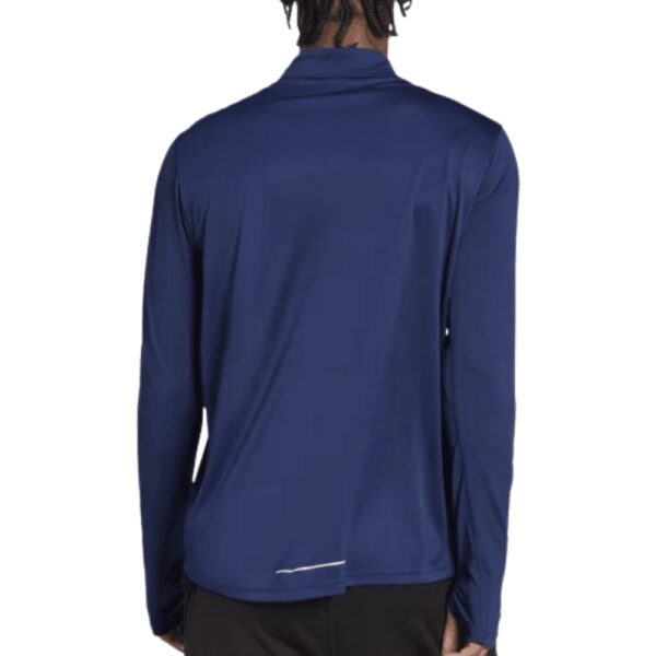 Mens Own The Run 1/2 Zip Top Navy