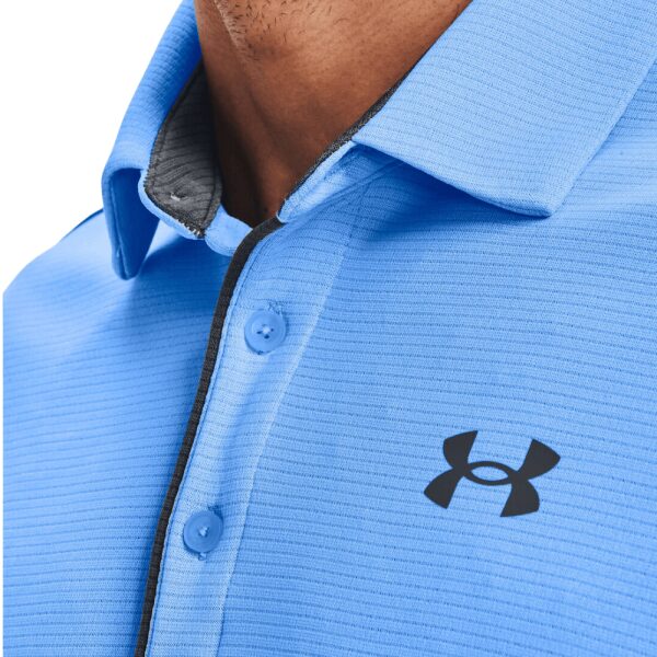 Mens Tech Polo Shirt Sky Blue