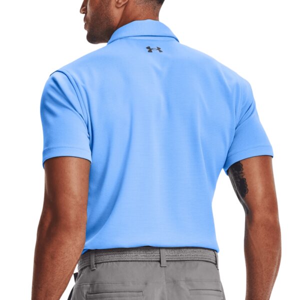 Mens Tech Polo Shirt Sky Blue
