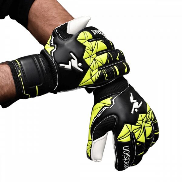 Junior Fusion X Flat Finger Protective Goalkeeper Gloves