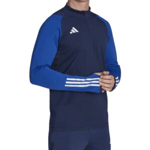 Mens Tiro 23 Training Quarter Zip Blue