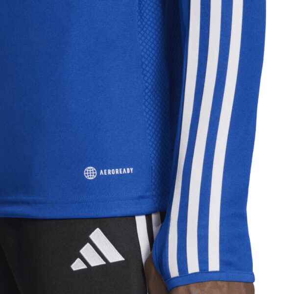 Mens Tiro 23 League Training Quarter Zip Blue