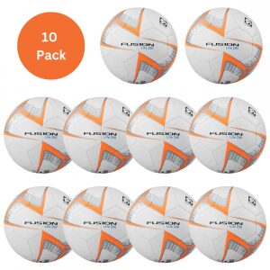 10 Pack Fusion Lite 290g Football U6-U8