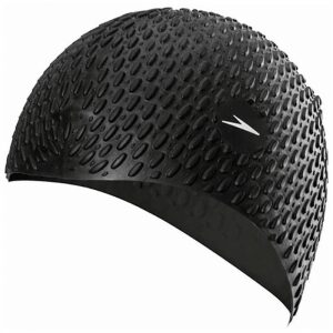 Bubble Swimming Cap Black