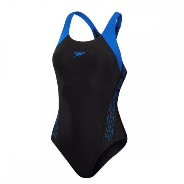 Womens Hyperboom Splice Racerback Swimsuit
