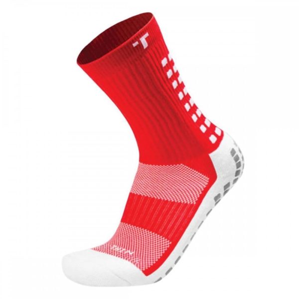 3.0 Grip Socks Mid Calf Red