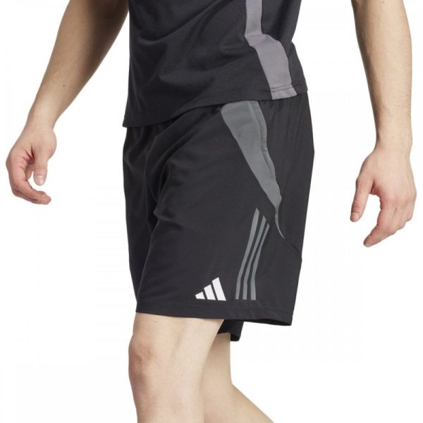 Mens Adidas Tiro 24 Shorts Black