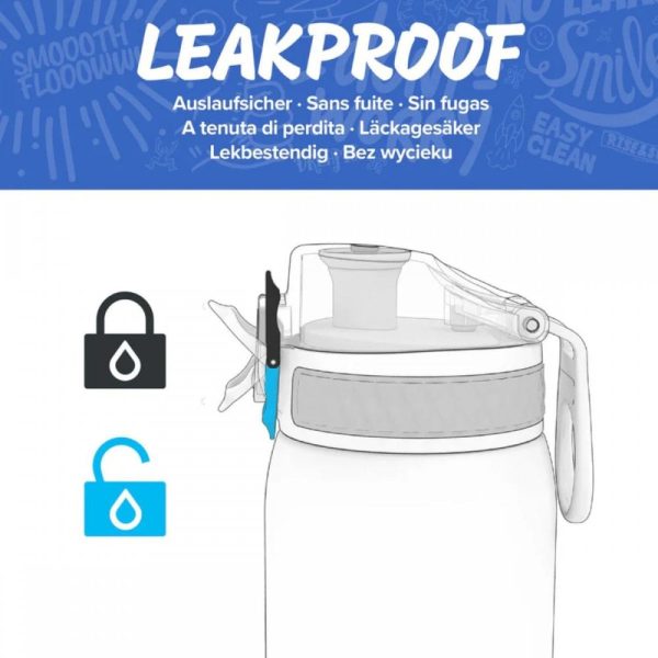 Leak Proof Water Bottle 750ml Grey