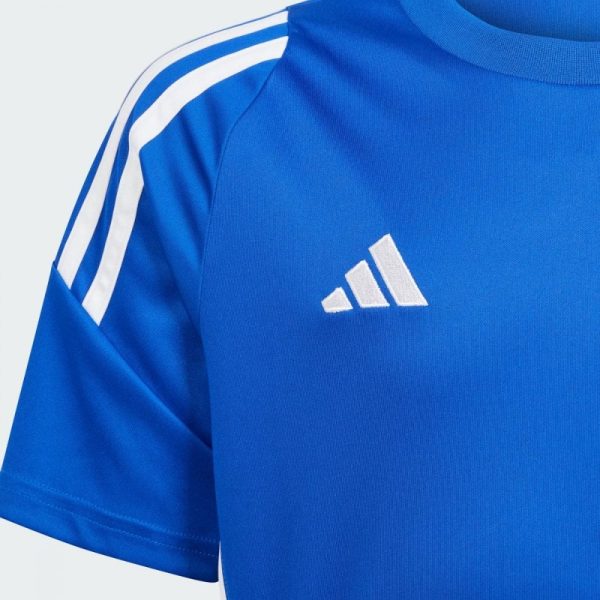 Kids Tiro 24 T Shirt Blue