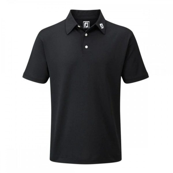Mens Stretch Pique Golf Shirt