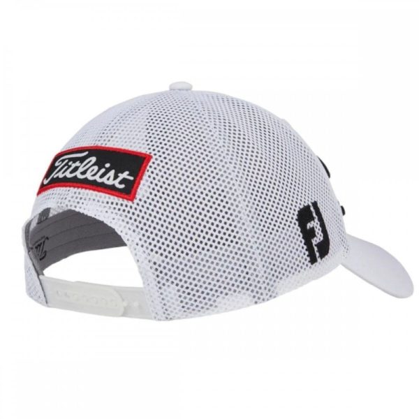 Tour Performance Mesh Cap White