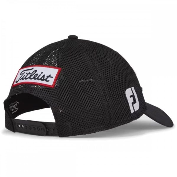 Tour Performance Mesh Cap Black