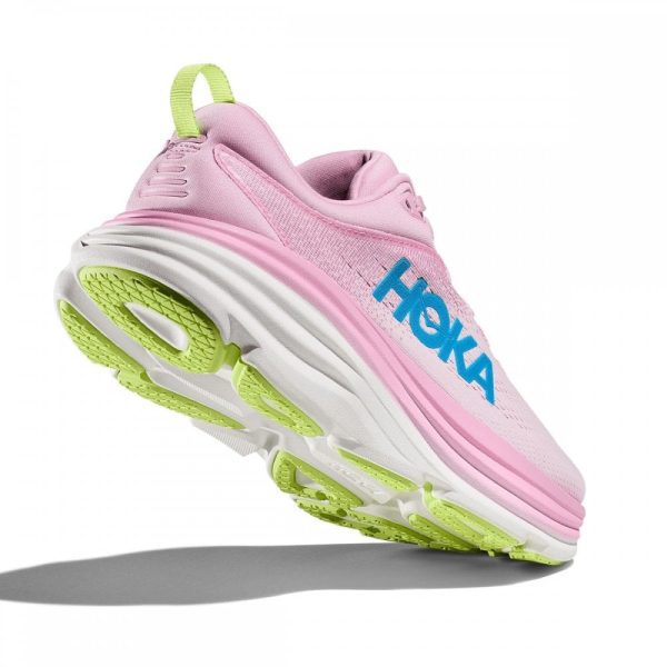 Womens Bondi 8 Running Shoes Pink